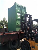 今天早上尚台抛丸机送货深圳