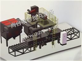 尚台机械6月最畅销机器-铝模板抛丸清理机
