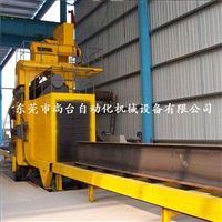 东莞工字钢除锈通过输送式抛丸机好用清洁快