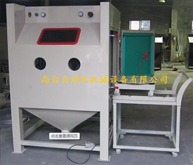 推车转盘喷砂机