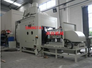 大型摸具--台车自动转盘喷砂机